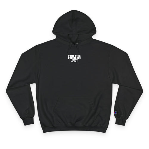 Front view of the For The Craic Built For The Craic Hoodie - Black