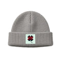 For The Craic — Shamrock Patch Beanie - Grey